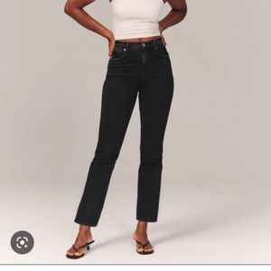 Abercrombie Ankle Straight Jeans